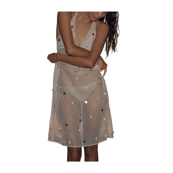 metallic plus size dresses Adrianna Papell Metallic Knit Asymmetrical Dress